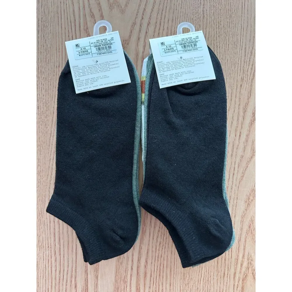 New Womens 6 Pairs A New Day Avacado 🥑Print low cut socks shoe size 4-10